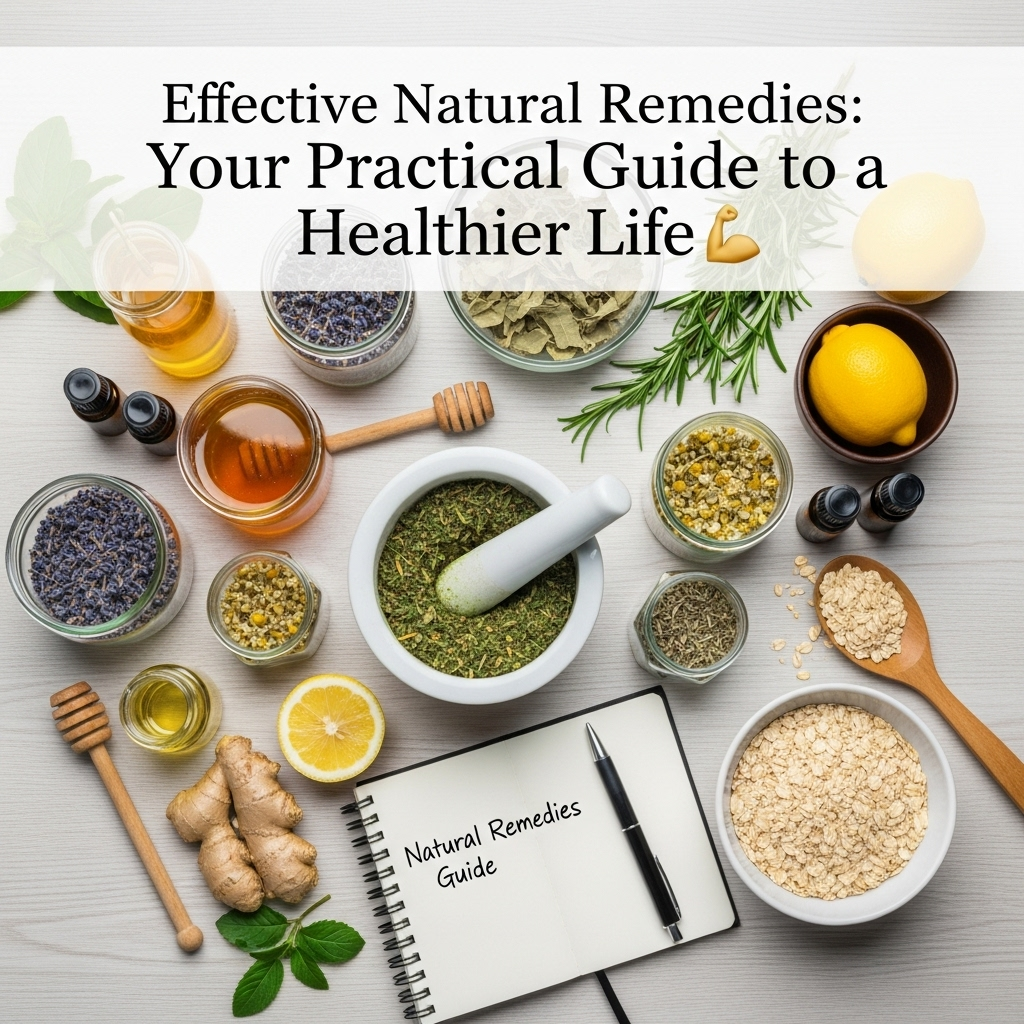Remédios Naturais Eficientes: Seu Guia Prático para uma Vida Mais Saudável 💪